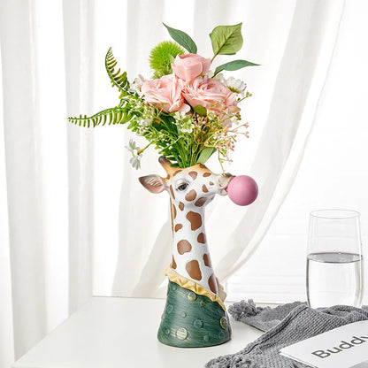 🦓🦒 Vase Zèbre ou Girafe – La déco sauvage (mais civilisée)
