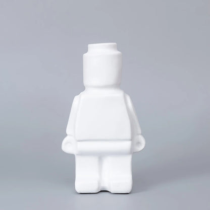 🤖 Vase Robot – Pour les fleurs qui aiment la science-fiction