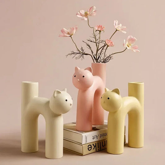 vase-felin-céramique